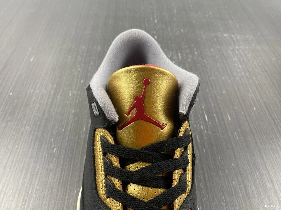 WMNS Jordan Gold 3 Air CK9246-067 Black 1004